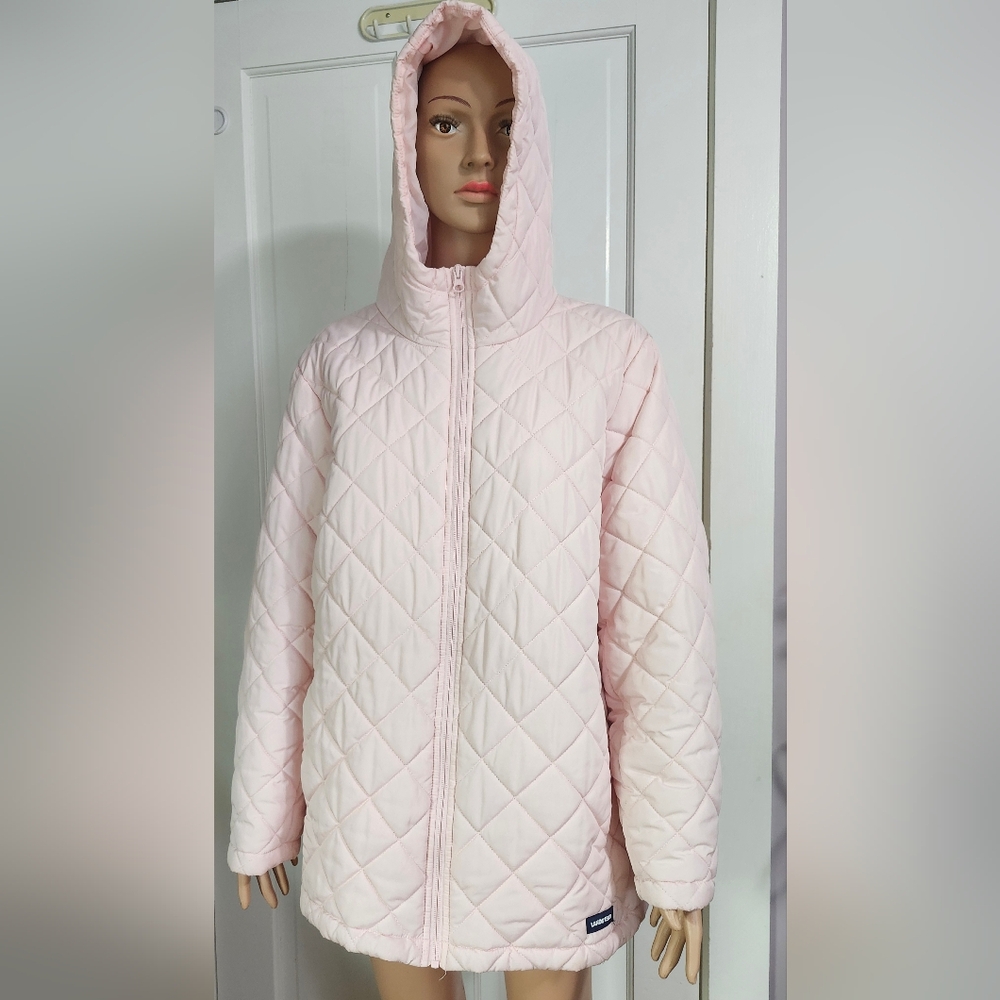 Pink Quilted Puffer